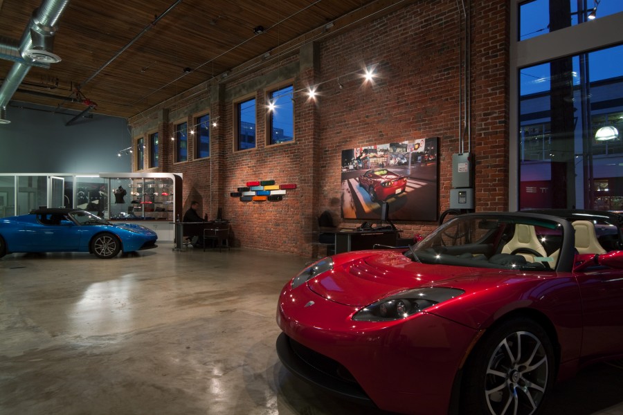 Tesla Showroom | Brandt Design